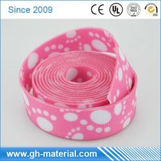 Grænt Prentað Mynt Soft Tíska Húðuð Nylon Webbing fyrir Hundleðhönd